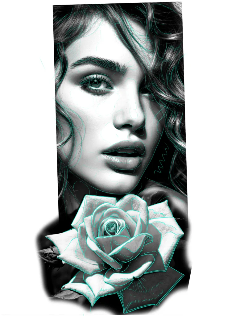 Women With Rose